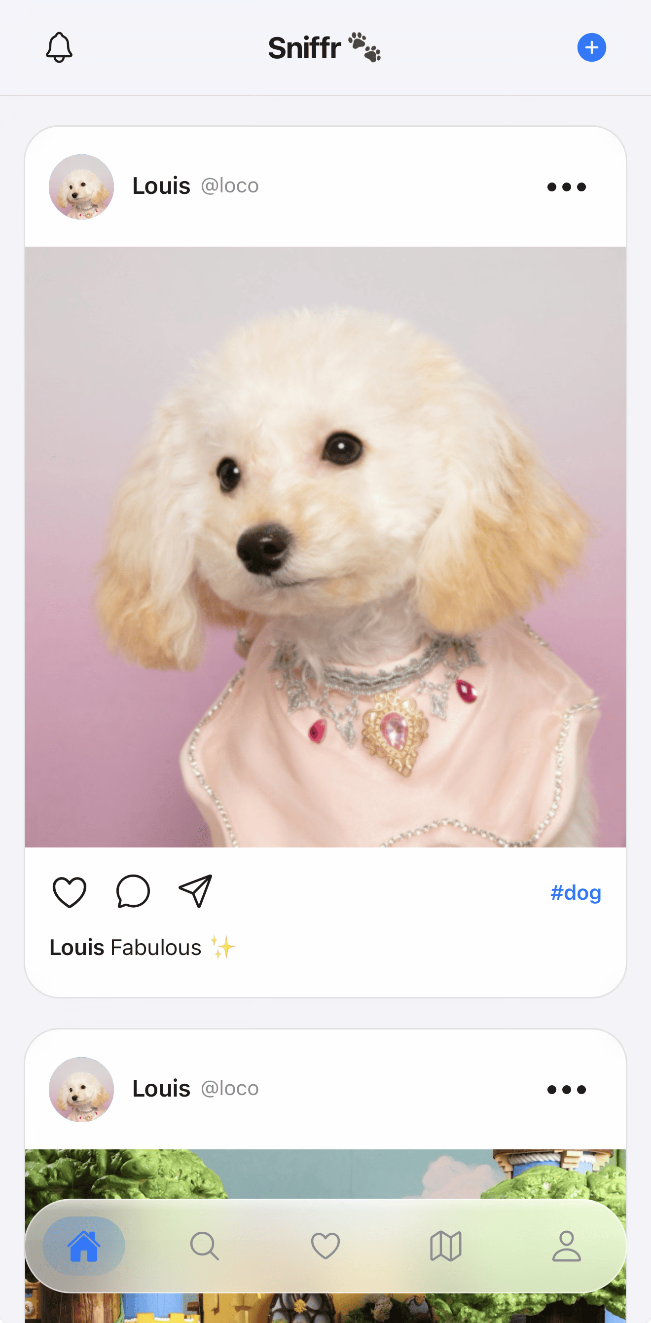 Sniffr App Screenshot